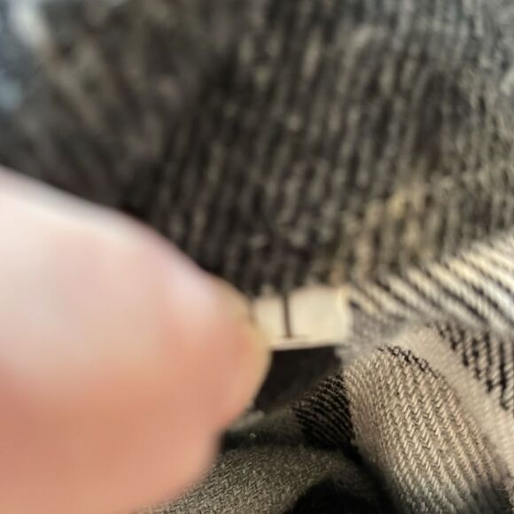 Plaid flannel Shacket - Picture 9 of 10